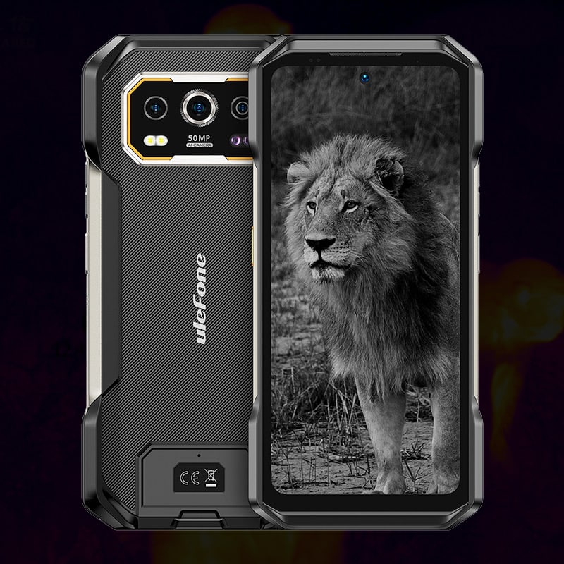 Ulefone Armor 27 Pro Rugged Phone-Thermal Imaging (33) Ulefone Armor 27 Pro 6.78" FHD+ 120Hz 10600mAh Up to 24+256GB 64MP IR Night Vision Camera Android 14 5G Global Rugged Phone - Image 1