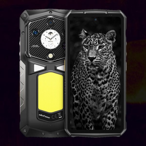 Ulefone Armor 29 Ultra 6.67" AMOLED 120Hz Display 1.04" Rear Sub-Display 8K Video Wifi 7 5G AI Soc Dimensity 9300+ 21200mAh Android 15 Global Ultra Night Vision Rugged Phone