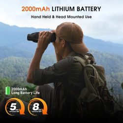 1080P FHD Night Vision Goggles 1.54" TFT Screen 850nm 7 Levels IR 300M 5X Digital Zoom Vision Night Binoculars - Image 4
