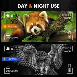 1080P FHD Night Vision Goggles 1.54" TFT Screen 850nm 7 Levels IR 300M 5X Digital Zoom Vision Night Binoculars - Image 5