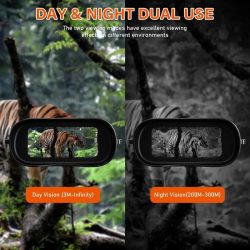 1080P Full HD Night Vision Binoculars 4X Optical Zoom 5X Digital Zoom 300M 850nm 7-Level Adjustable IR Brightness NVG Binoculars - Image 2
