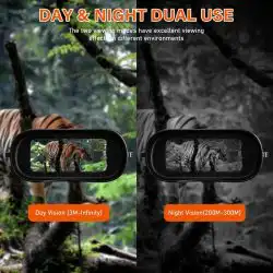 1080P Full HD Night Vision Binoculars 4X Optical Zoom 5X Digital Zoom 300M 850nm 7-Level Adjustable IR alternate view