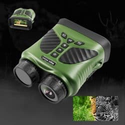 2.5K UHD Night Vision Binoculars 3" LCD Screen 40MP 300M 850nm 8X Digital Zoom Vision Night Vision Binoculars