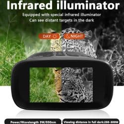 2.5K UHD Night Vision Binoculars 3" LCD Screen 40MP 300M 850nm 8X Digital Zoom Vision Night Vision Binoculars - Image 5