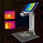 3D IR Thermal Imager Analyzer 256*192 Rosulution 25Hz -15℃ to 600℃ Thermal Imaging Camera for PCB Repair