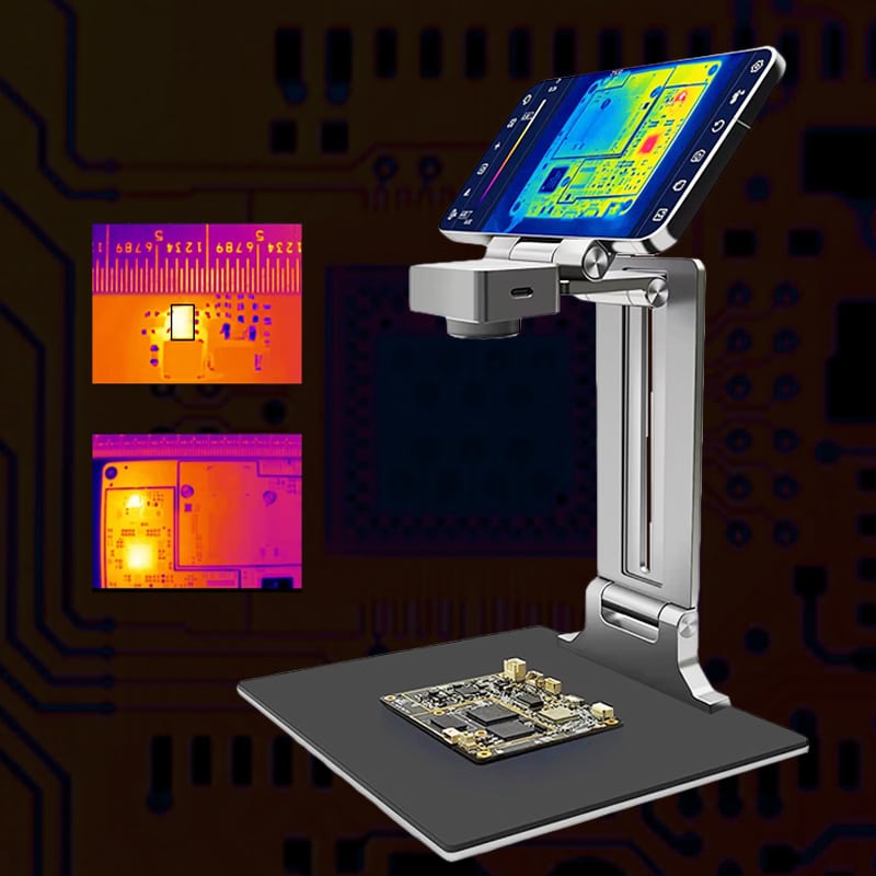3D IR Thermal Imager Analyzer (1) 3D IR Thermal Imager Analyzer 256*192 Rosulution 25Hz -15℃ to 600℃ Thermal Imaging Camera for PCB Repair - Image 1