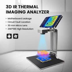 3D IR Thermal Imager Analyzer 256*192 Rosulution 25Hz -15℃ to 600℃ Thermal Imaging Camera for PCB Repair - Image 3