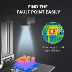 3D IR Thermal Imager Analyzer 256*192 Rosulution 25Hz -15℃ to 600℃ Thermal Imaging Camera for PCB Repair - Image 4