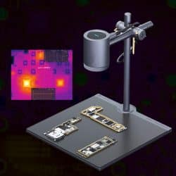 3D Thermal Imaging Analyzer -20°C~120°C High Temperature Alarm Tracking 52000 DPI 25Hz Thermal Imager Camera