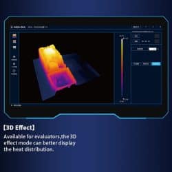 3D Thermal Imaging Analyzer High Definition Real-time Infrared Thermal Imaging Camera with High Temperature Alarm Tracking - Image 3