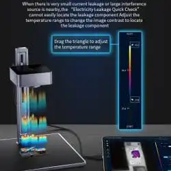 3D Thermal Imaging Analyzer High Definition Real-time Infrared Thermal Imaging Camera with High Temperature Alarm Tracking - Image 5