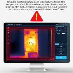 3D Thermal Imaging Analyzer High Definition Real-time Infrared Thermal Imaging Camera with High Temperature Alarm Tracking - Image 8