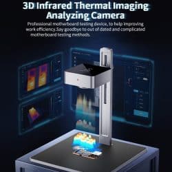 3D Thermal Imaging Analyzer High Definition Real-time Infrared Thermal Imaging Camera with High Temperature Alarm Tracking - Image 2