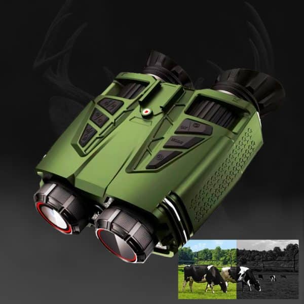 4K FHD Night Vision Binocular 5W 850NM 16x Digital Zoom 48MP 800M WiFi Dual 1.3" Ultra HD TFT Screens Vision Night Binoculars