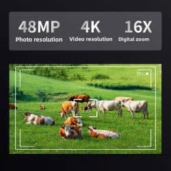 4K FHD Night Vision Binocular 5W 850NM 16x Digital Zoom 48MP 800M WiFi Dual 1.3" Ultra HD TFT Screens Vision Night Binoculars - Image 2
