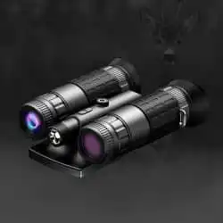 WILDGUARDER® 4K UHD Dual Screen Night Vision Binoculars 600M 8X Digital Zoom 5X Magnification Night Time Vision Binoculars with Tactical Light - Image 5