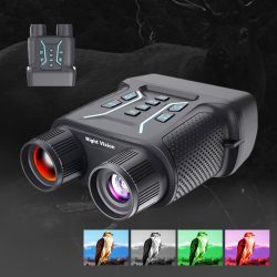 4K UHD Night Vision Binoculars 4.5" Large Display 4000mAh 850nm 7-Level Adjustable IR Light 8X Digital Zoom Vision Night Vision Binoculars