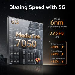 CUBOT KingKong X 5G Rugged Phone with 2.5K 6.58" FHD+ 120Hz + 1.85" Rear Display MTK 7050 Up to 32+256/512GB 100MP Camera 10200mAh Battery - Image 8