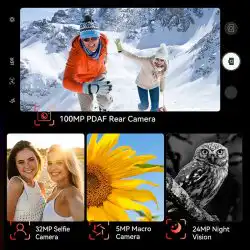 Cubot KingKong 9 Global Dual Screen Rugged Phone with 6.583" FHD+ 120Hz Display Up to 24(12+12)+256GB 10600mAh Battery 24MP Night Vision Camera - Image 6