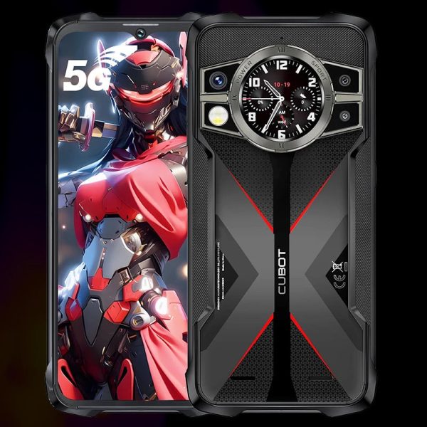 Cubot KingKong 9 Global Dual Screen Rugged Phone with 6.583" FHD+ 120Hz Display Up to 24(12+12)+256GB 10600mAh Battery 24MP Night Vision Camera