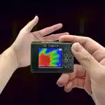 Digital Infrared Thermal Camera with 1.8" Display 24*32 Pixel 8Hz -40℃ to 300℃ ±2℃ Type-C Mini Infrared Camera