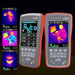 Dual-purpose Thermal Imager Multimeter 2.8 inch -20℃ to +550℃ 1000V DC 750V AC Thermal Imaging Camera with Multimeter