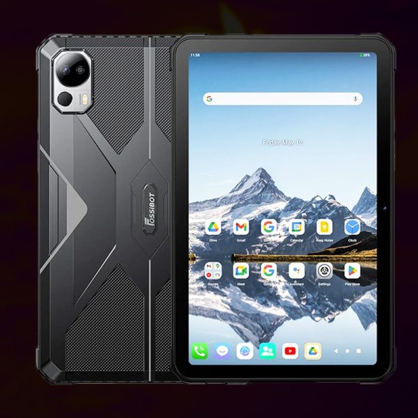 FOSSiBOT DT1 4G Dual SIM Global Rugged Tablet with 10.4" 2K FHD+ Display Up to 16(8+8)+256GB 11000mAh Battery Quad-box Speakers 48MP+16MP Camera