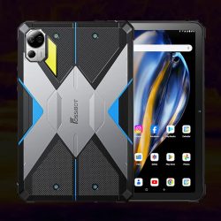 FOSSiBOT DT2 Rugged Tablet with 10.4" 2K Display Up to 20(12+8)+256GB 22000mAh Battery 64MP+32MP Camera WiFi6 Quad-box Speakers Rear Camping LED Flasher