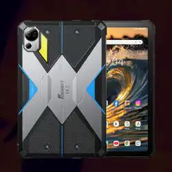 FOSSiBOT DT3 5G Rugged Tablet with 10.4" 2K Display Up to 32(12+20)+256GB Android 15 21560mAh Battery 64MP + 32MP Camera Quad-box Speakers Camping LED Flasher