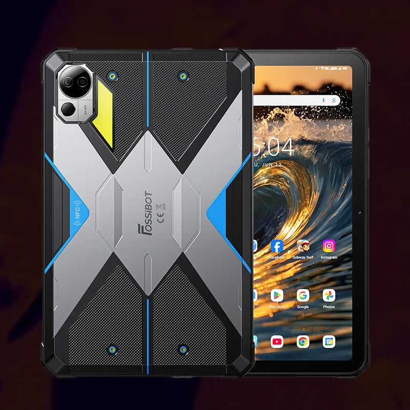 FOSSiBOT DT3 rugged Tablet-Thermal Imaging (41) FOSSiBOT DT3 5G Rugged Tablet with 10.4" 2K Display Up to 32(12+20)+256GB Android 15 21560mAh Battery 64MP + 32MP Camera Quad-box Speakers Camping LED Flasher - Image 1