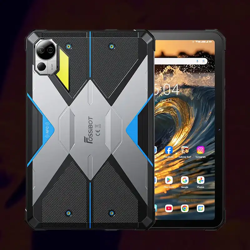FOSSiBOT DT3 rugged Tablet-Thermal Imaging (41) FOSSiBOT DT3 5G Rugged Tablet with 10.4" 2K Display Up to 32(12+20)+256GB Android 15 21560mAh Battery 64MP + 32MP Camera Quad-box Speakers Camping LED Flasher - Image 1