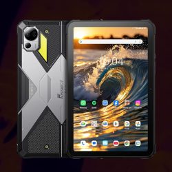 FOSSiBOT DT3 5G Rugged Tablet with 10.4" 2K Display Up to 32(12+20)+256GB Android 15 21560mAh Battery 64MP + 32MP Camera Quad-box Speakers Camping LED Flasher - Image 5