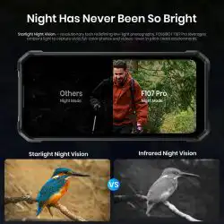 FOSSiBOT F107 Pro 5G Night Vision Rugged Phone with 6.95" FHD+ Display Up to 30(12+18)+512GB 28000mAh Battery 200MP AI Camera Built-in Super-bright Flashlight - Image 6