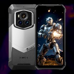 FOSSiBOT F107 Pro 5G Night Vision Rugged Phone with 6.95" FHD+ Display Up to 30(12+18)+512GB 28000mAh Battery 200MP AI Camera Built-in Super-bright Flashlight