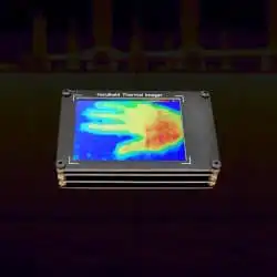 Handheld Thermal Infrared Camera with 3.4 Inch LCD Display 8Hz -40℃~300℃ 1500mAh IR Digital Thermal Imager - Image 2
