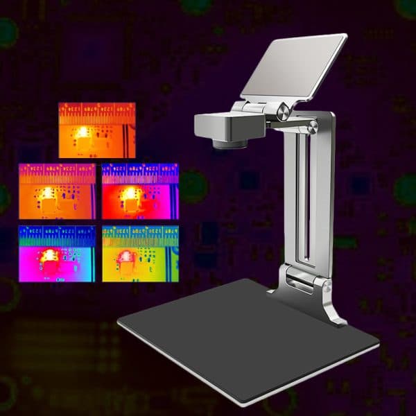 High Definition Thermal Imaging Analyzer 256*192 -15℃~+600℃ Infrared Thermal Imager with 30mm Macro Lens