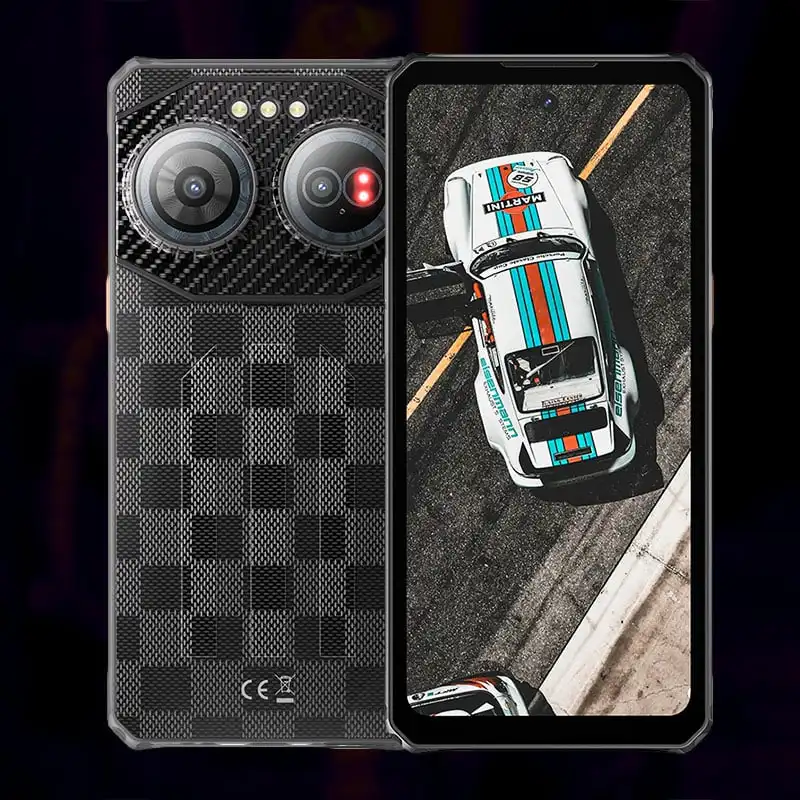 IIIF150-Air3-rugged-phone-Thermal-Imaging-(38) IIIF150 Air3 10.55mm Ultra Thin Rugged Phone with 6.6" Display Up to 24(12+12)+512GB 5500mAh 30W Fast Charge 20MP Night Vision Camera - Image 1