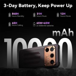 IIIF150 Raptor Global Ultra Thin Thermal Imaging Rugged Phone with 6.8" 120Hz Display Up to 24(12+12)+256GB 10000mAh Battery 64MP Night Vision Camera - Image 7