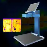 IR Thermal Imaging Camera 256×192 Resolution 25Hz -15℃~600℃ Thermal Imaging Analyzer with Macro Lens