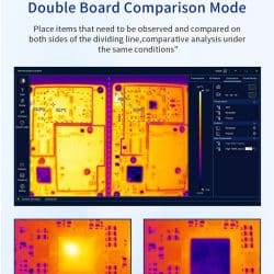 IR Thermal Imaging Camera 256×192 Resolution 25Hz -15℃~600℃ Thermal Imaging Analyzer with Macro Lens - Image 2