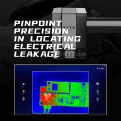 Infrared Camera Thermal Imaging Analyzer -20℃~550℃ 256*192 Resolution PCB Diagnostic Tool with Detachable Infrared Lens - Image 2
