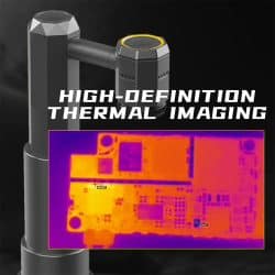Infrared Camera Thermal Imaging Analyzer -20℃~550℃ 256*192 Resolution PCB Diagnostic Tool with Detachable Infrared Lens - Image 4