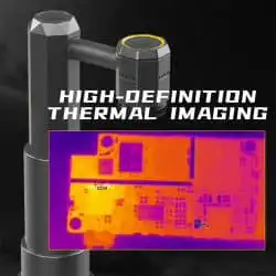 Infrared Camera Thermal Imaging Analyzer -20℃~550℃ 256*192 Resolution PCB Diagnostic Tool with Detachable Infrared Lens - Image 4