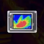 Infrared Thermal Imaging Camera with 1.8" TFT Screen -40℃~300℃ 32*24 Resolution 8Hz Thermal Infrared Camera