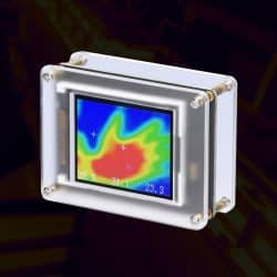 Infrared Thermal Imaging Camera with 1.8" TFT Screen -40℃~300℃ 32*24 Resolution 8Hz Thermal Infrared Camera - Image 4