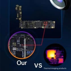 Infrared Thermal Imaging Camera 256*192 HD Resolution -20~550℃ PCB Fault Diagnostic Instrument Thermal Imaging Analyzer - Image 4