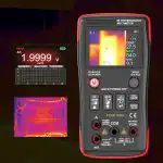 Infrared Thermography Multimeter with 2.4" TFT Screen 4 Colors -20℃ to 550℃ 1000V 750V 10A Thermal Imager Multimeter