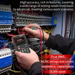 Infrared Thermography Multimeter with 2.4" TFT Screen 4 Colors -20℃ to 550℃ 1000V 750V 10A Thermal Imager Multimeter - Image 4
