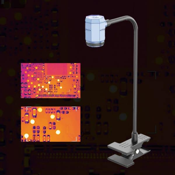 Mini Thermal Imaging Analyzer 256*192 HD -20°C~550°C Detachable Infrared Lens Thermal Imaging Camera for PCB Circuit Board Repair