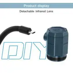 Mini Thermal Imaging Analyzer 256*192 HD -20°C~550°C Detachable Infrared Lens Thermal Imaging Camera for PCB Circuit Board Repair - Image 3